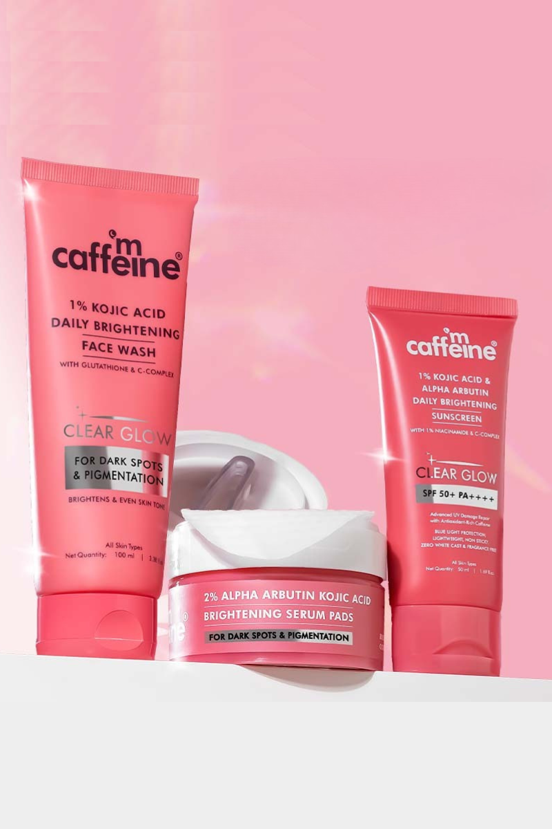 mCaffeine 3 Step Skin Brightening Combo