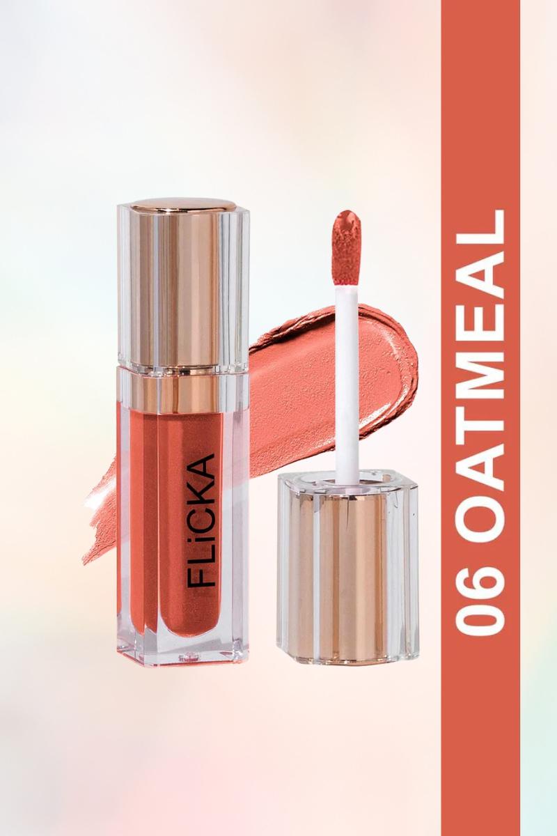 Flicka Cosmetics R U Ready Liquid Matte Lipstick-Oatmeal