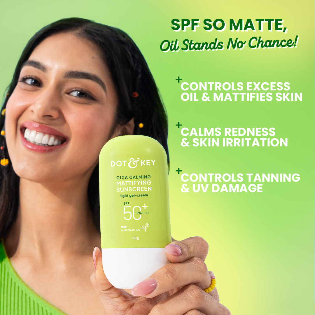 Cica Calming Mattifying Sunscreen SPF 50+ PA++++