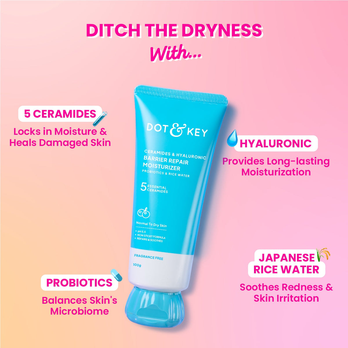 Dot & Key Hydrate & Cool Daily Duo - 255g