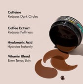 mCaffeine Coffee Hydrogel Under Eye Patches With Caffeine - 15 Pairs