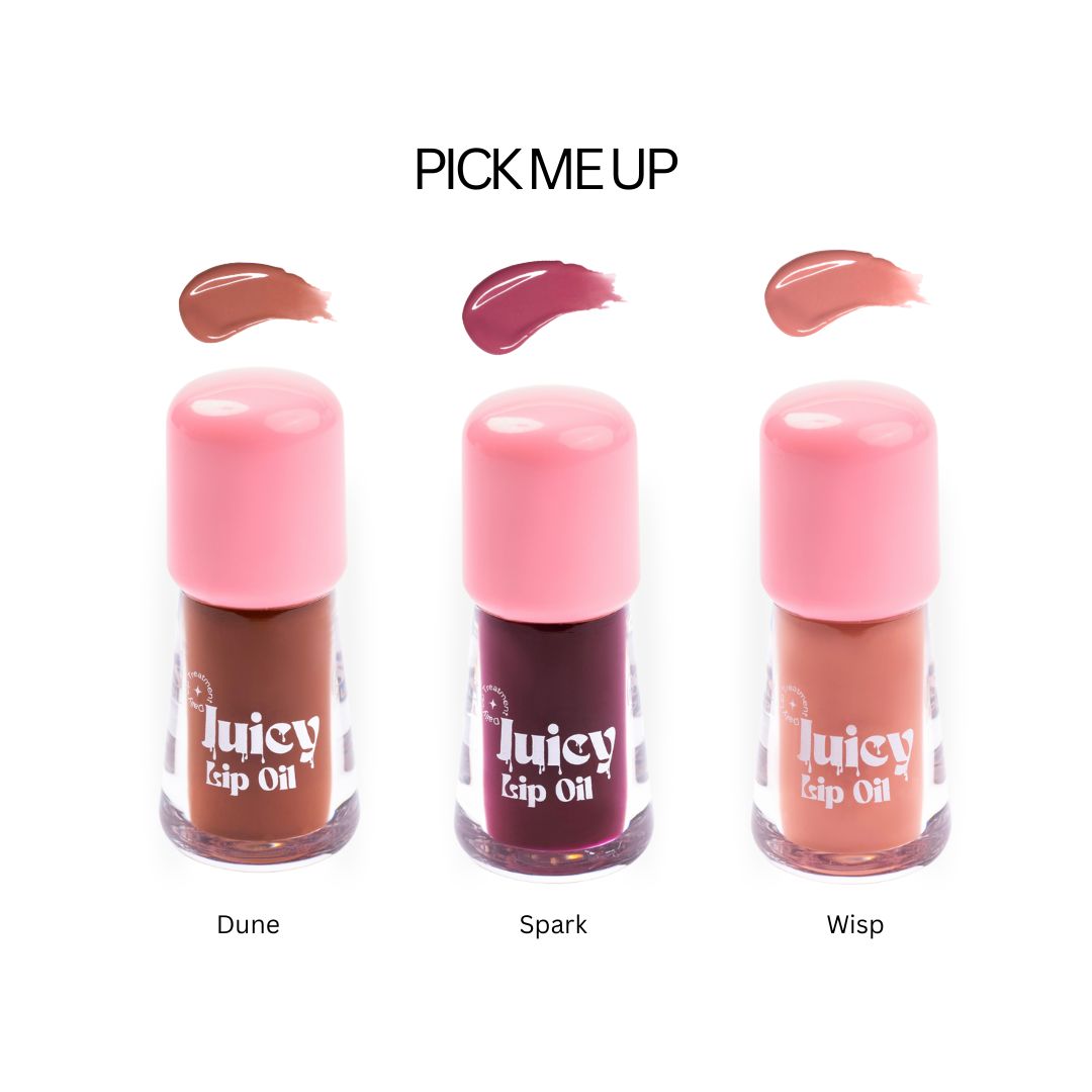 Gush Beauty Pick Me Up Set - Juicy Lip Oil