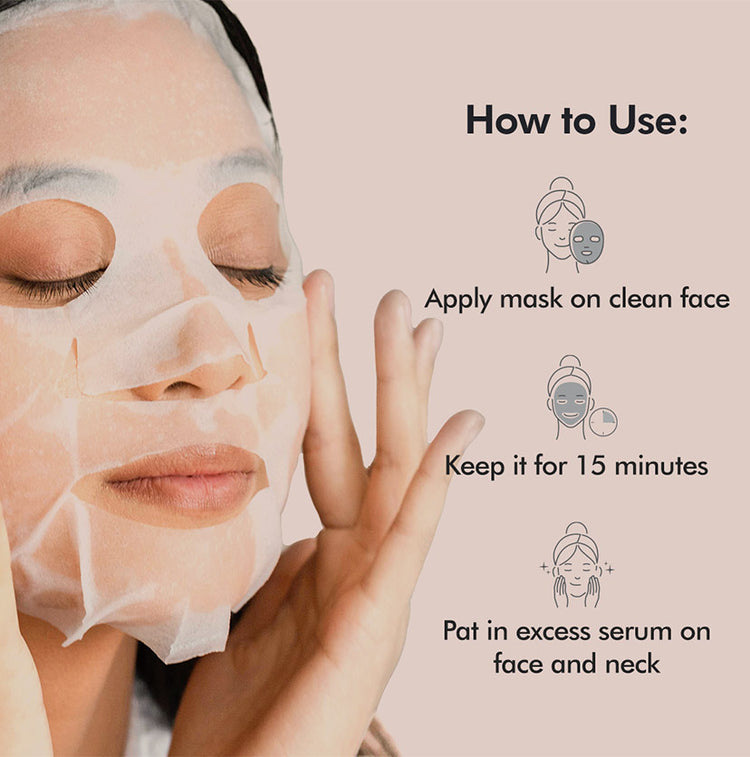 mCaffeine Vitamin C & Coffee Sheet Mask - 20g