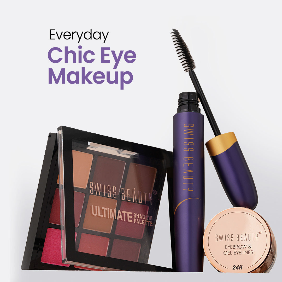 Swiss Beauty Bold Eyes Super Lash Mascara Waterproof - Black-01