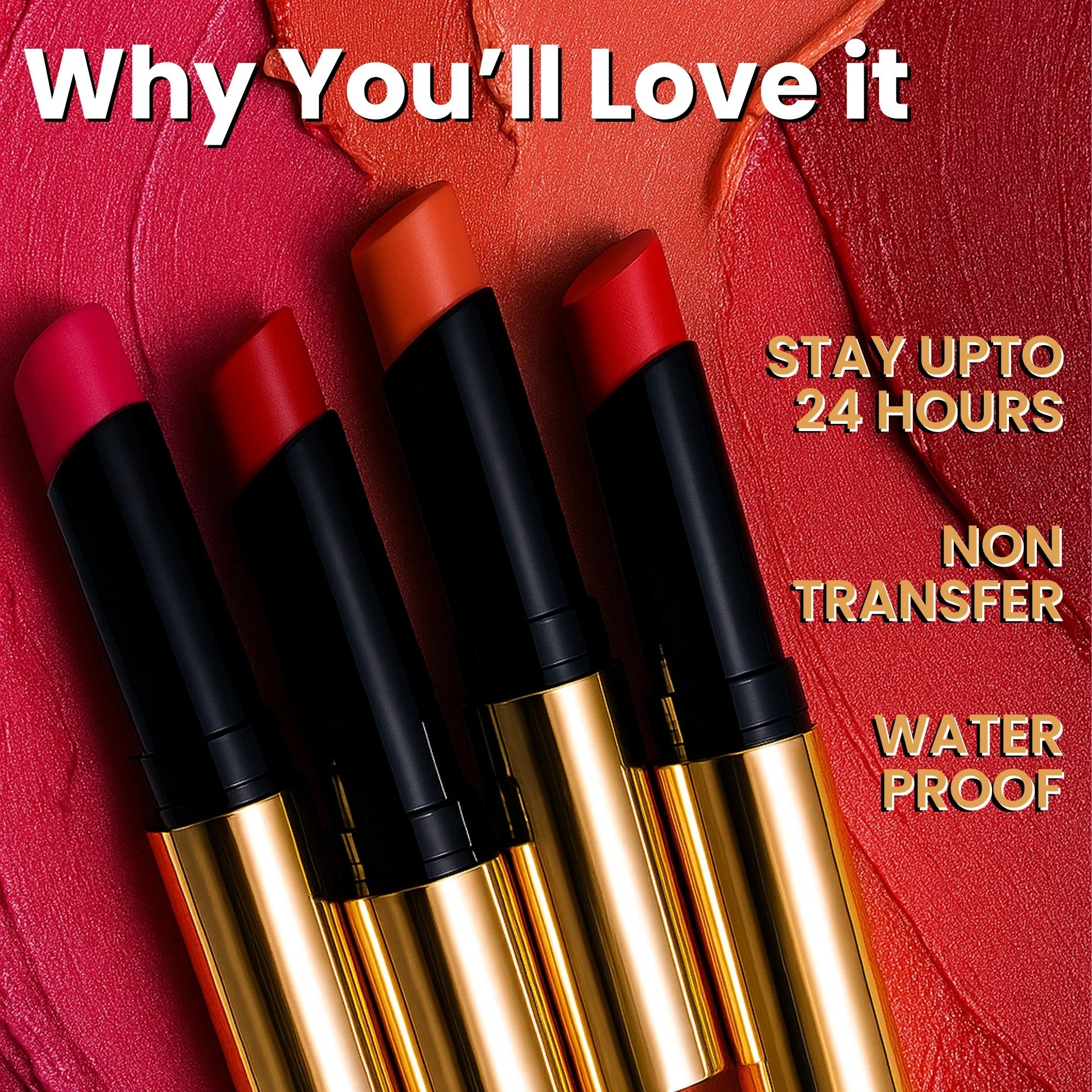 Seven Seas Red Velvet (110) - Velvet Shot Non-Transfer Lipstick