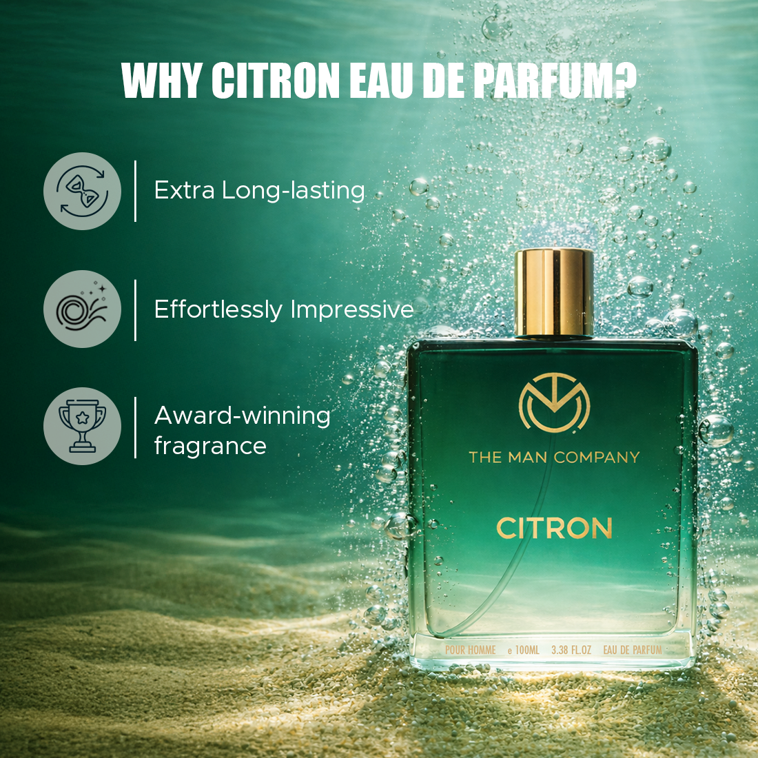 The Man Company Eau De Parfum Citron - 100 ML