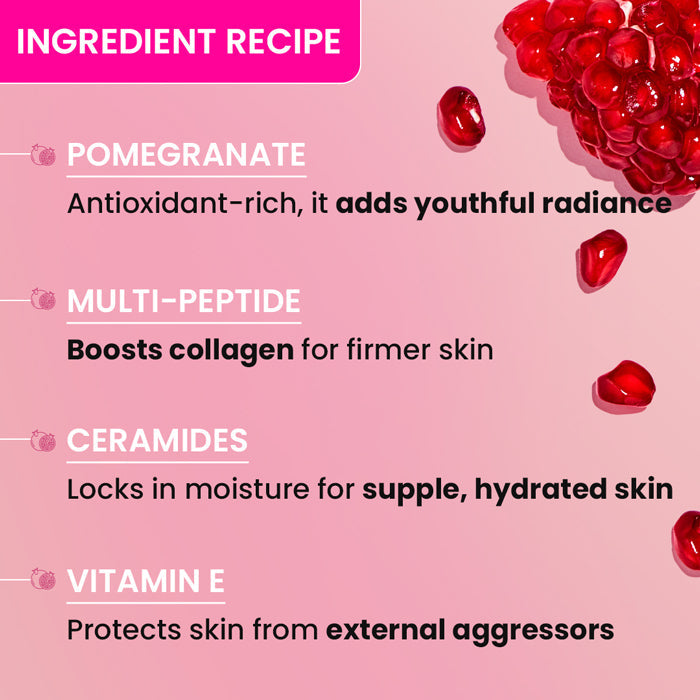 Dot & Key Pomegranate + Multi-Peptide Anti Ageing Moisturizer SPF 30 - 60ml