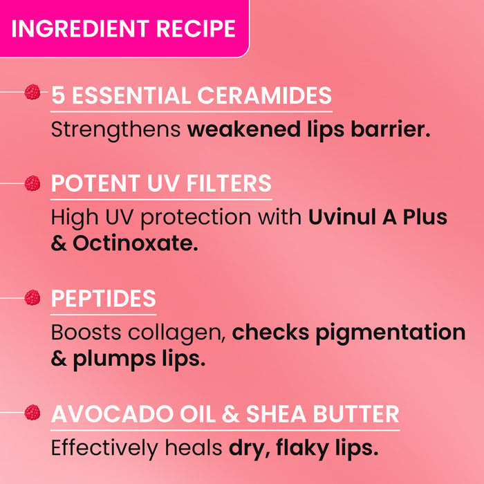 Dot & Key Ceramide & Peptide Lip Balm SPF 50