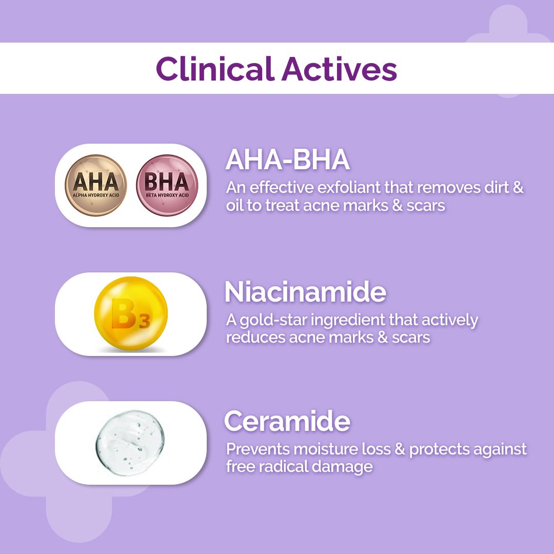 Derma Co No More Acne Marks Regimen Kit