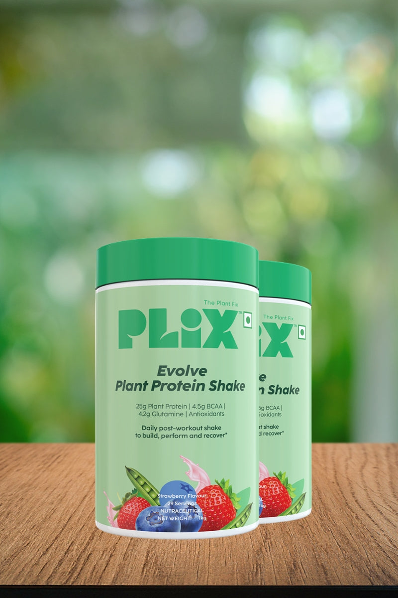 Plix Evolve Performance Plant Protein Powder (Mixed Berry, 2Kg)