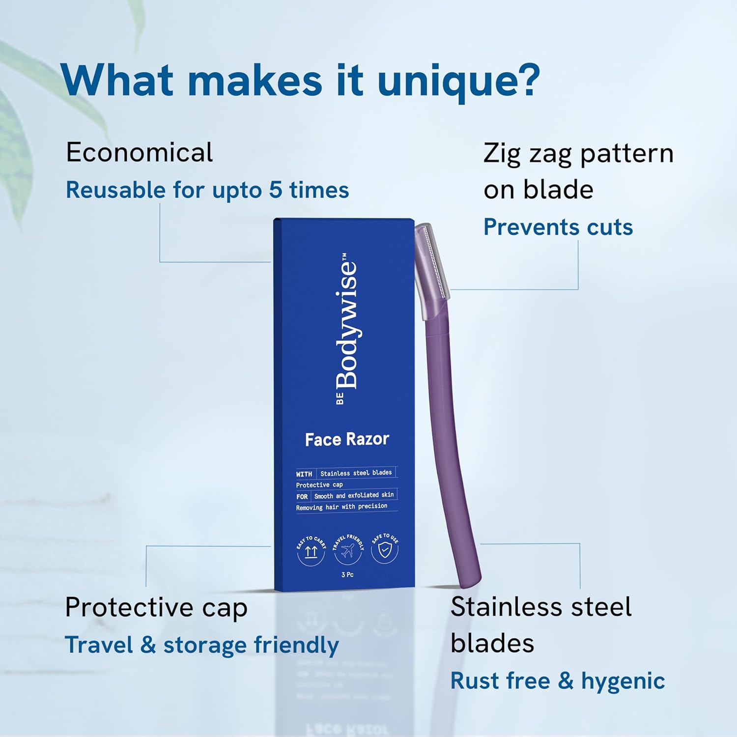 Be Bodywise Face Razor