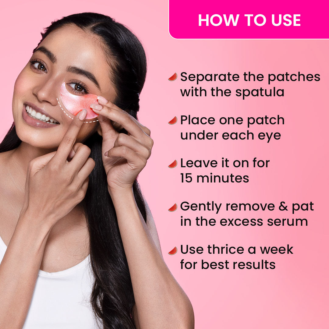 Dot & Key Watermelon Hydrogel Under-eye Patches - 30 Pairs