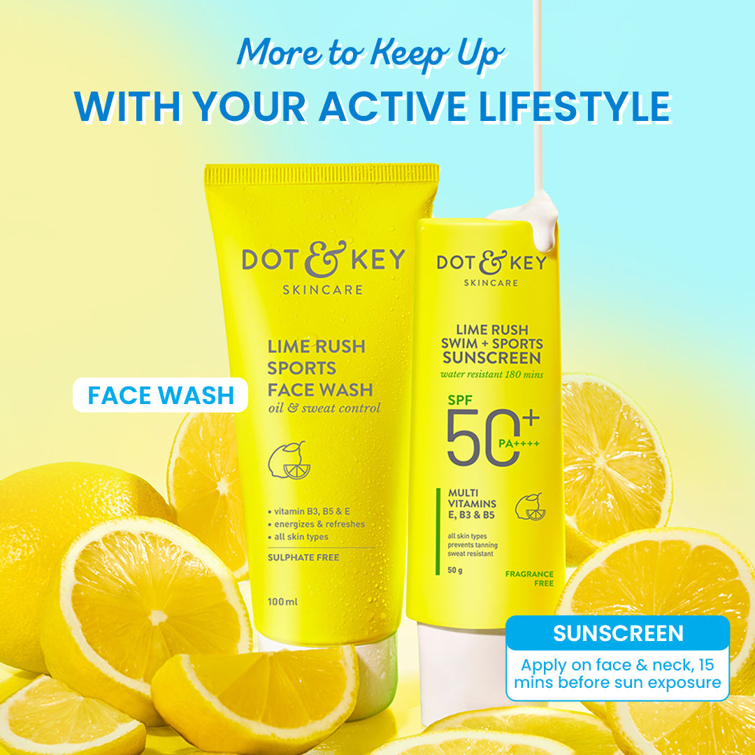Dot & Key Swim + Sports Sunscreen, In-Vivo Tested SPF 50+ PA++++ - 50g