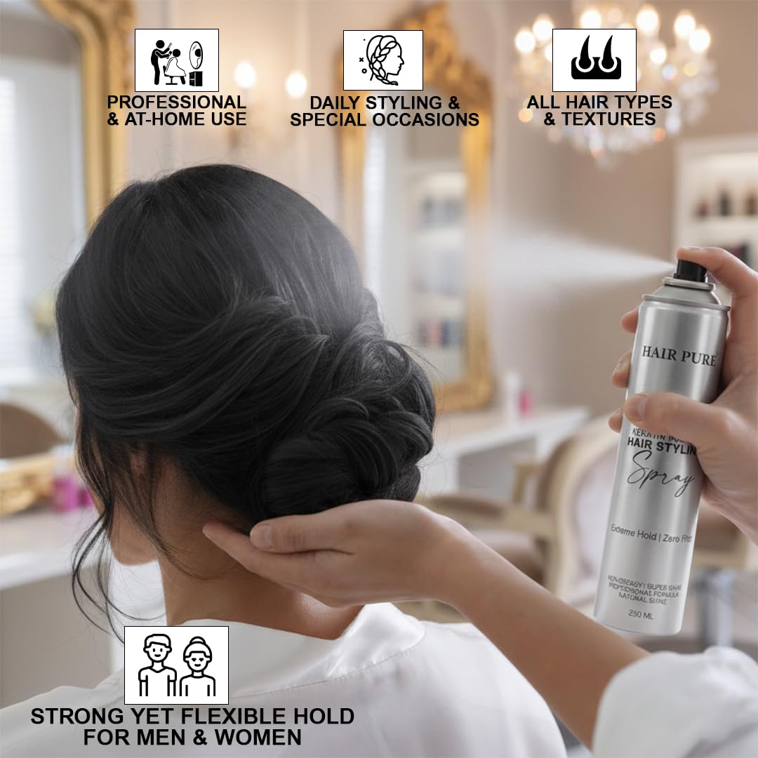 Redifyn Hair Pure Keratin Infused Hair Styling Spray - 250ml