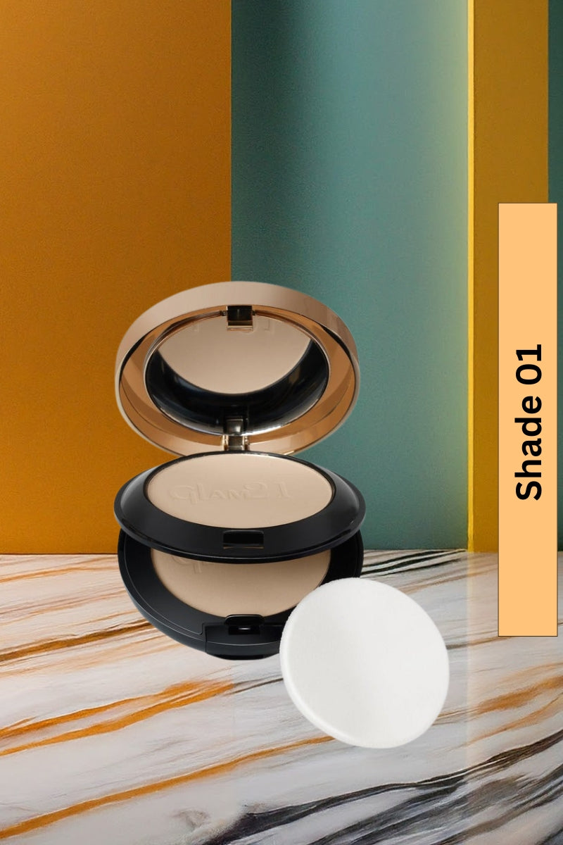 Glam21 Shade 01 - HD Oil Control Powder