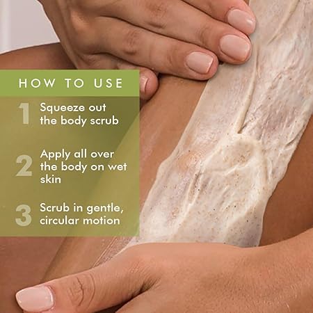 mCaffeine 10% AHA Green Tea Scrub - 100Gm