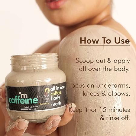 mCaffeine Coffee Scrub Mask - 100% Vegan