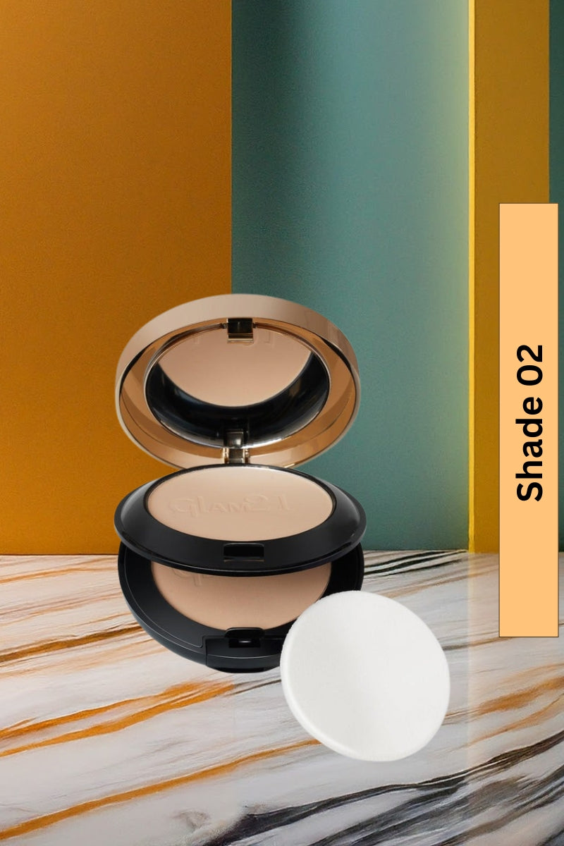 Glam21 Shade 02 - HD Oil Control Powder