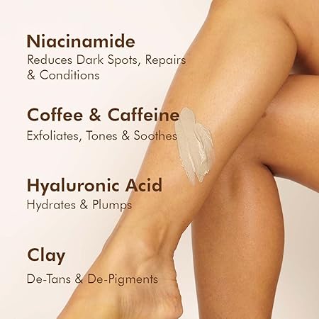mCaffeine Coffee Scrub Mask - 100% Vegan
