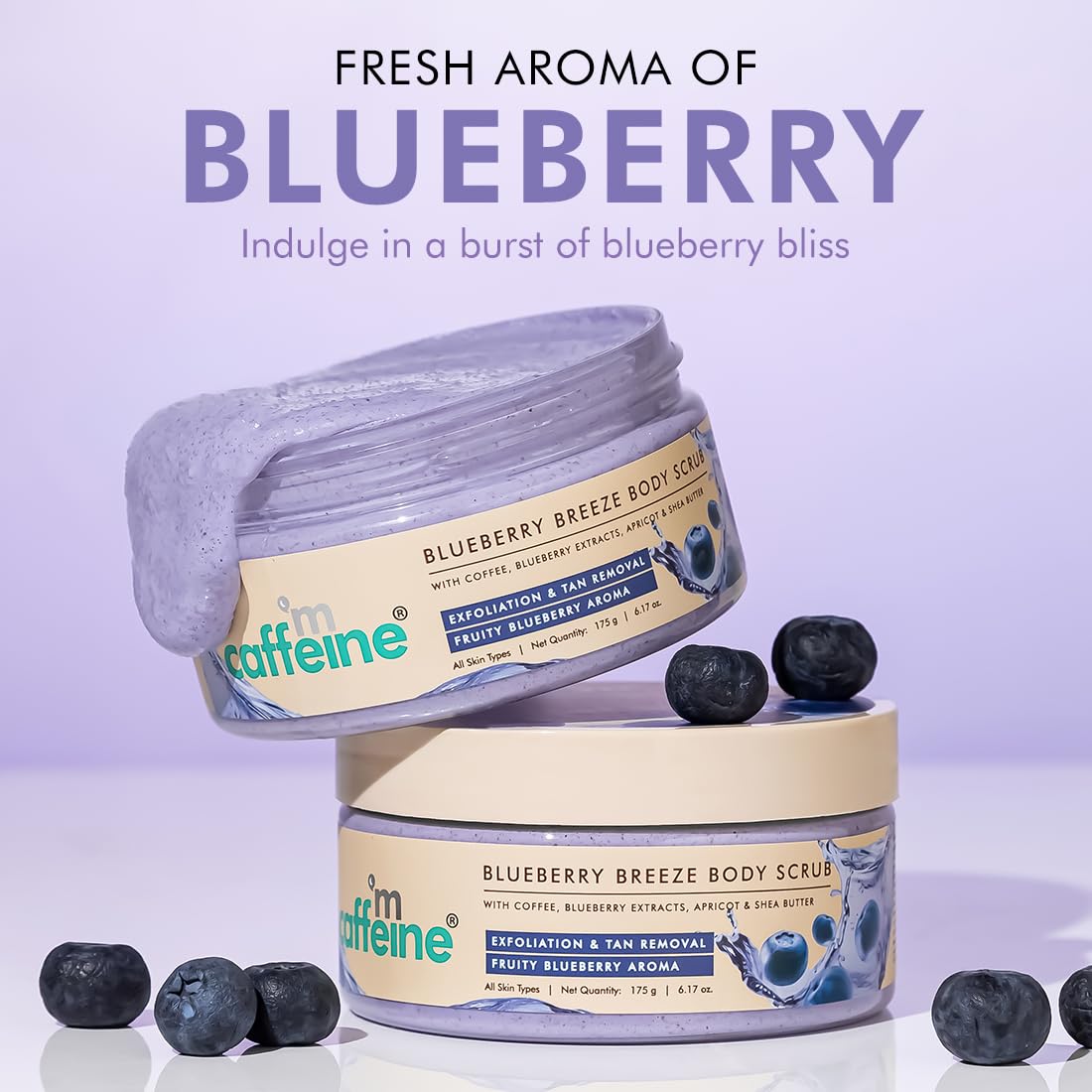 mCaffeine Blueberry Blast Detan & Cleanse Duo