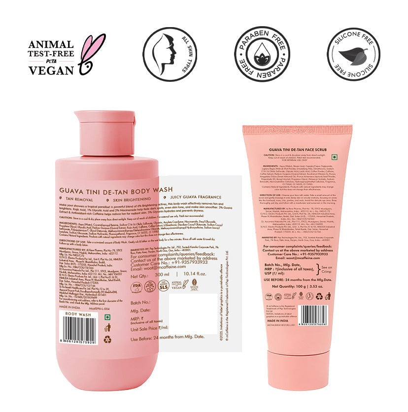 mCaffeine Tan-Free Skin Duo