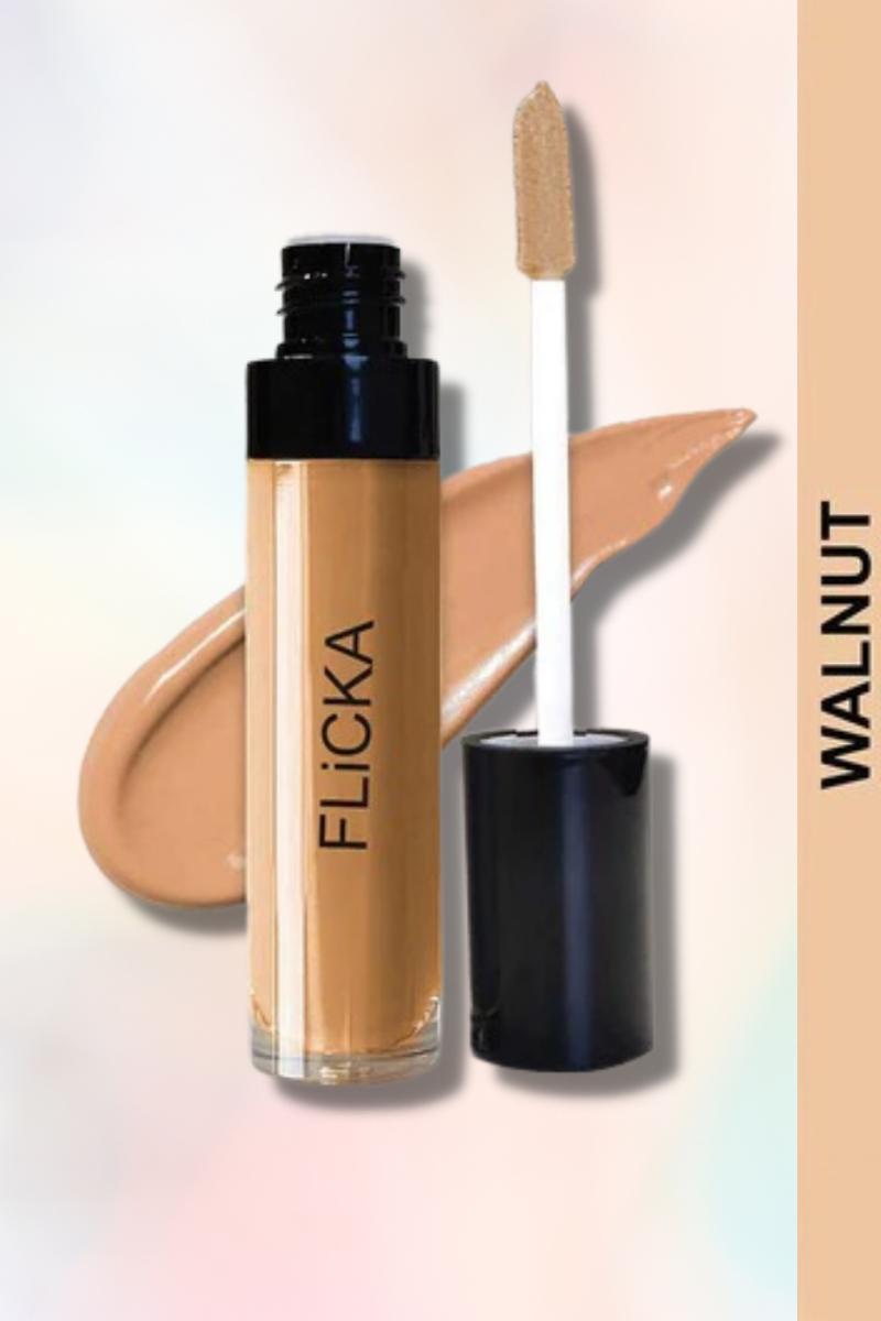 Flicka Cosmetics Cover Story Liquid Concealer 04 Walnut