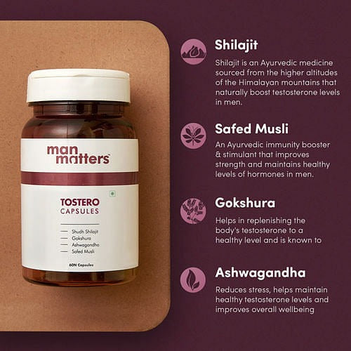 Man Matters TOSTERO Capsules (60N)