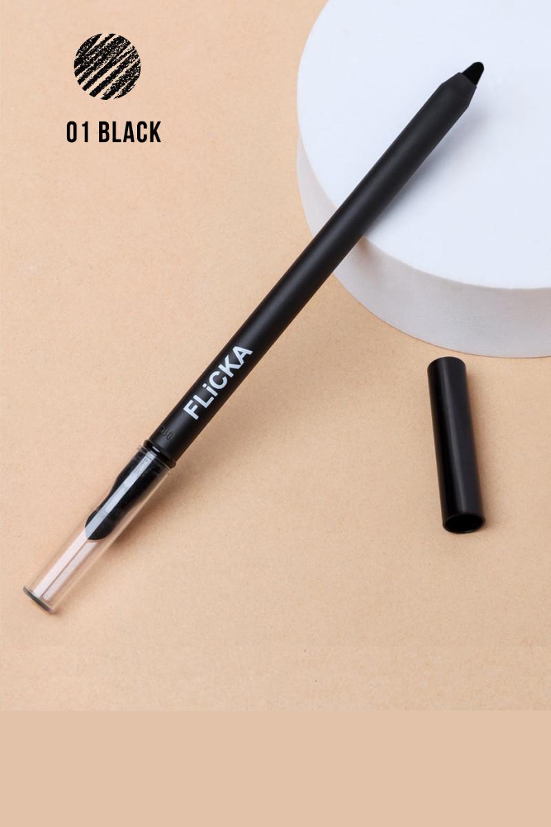 Flicka Cosmetics Kohl Story Eye Kajal- Black