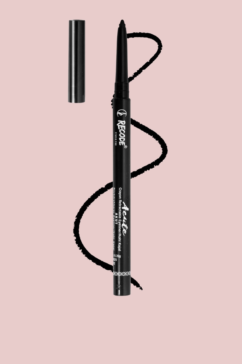 Recode Acute Kajal Pencil- Black