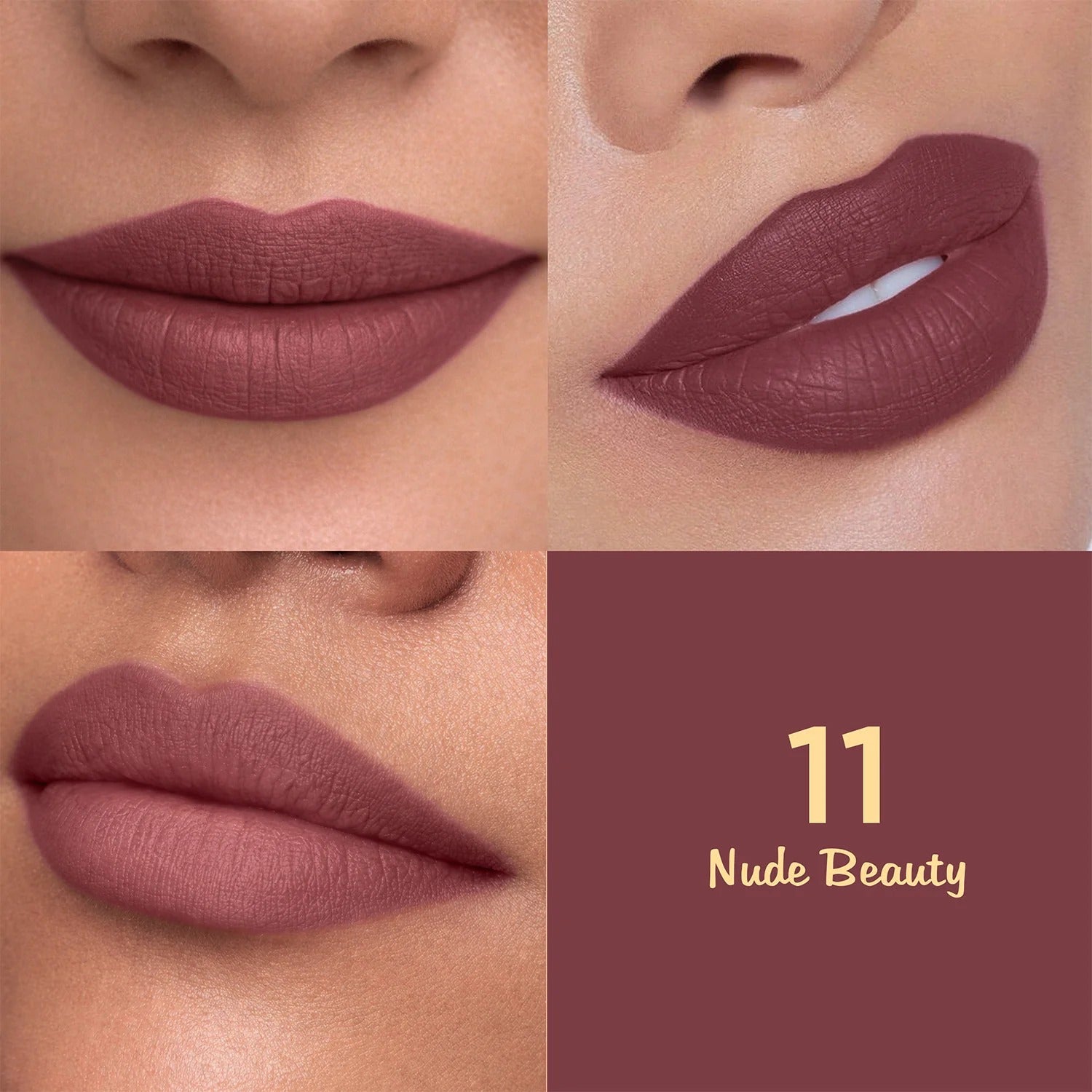 Glam21 Lip Seduction Non- Transfer Crayon Lipstick - Nude Beauty