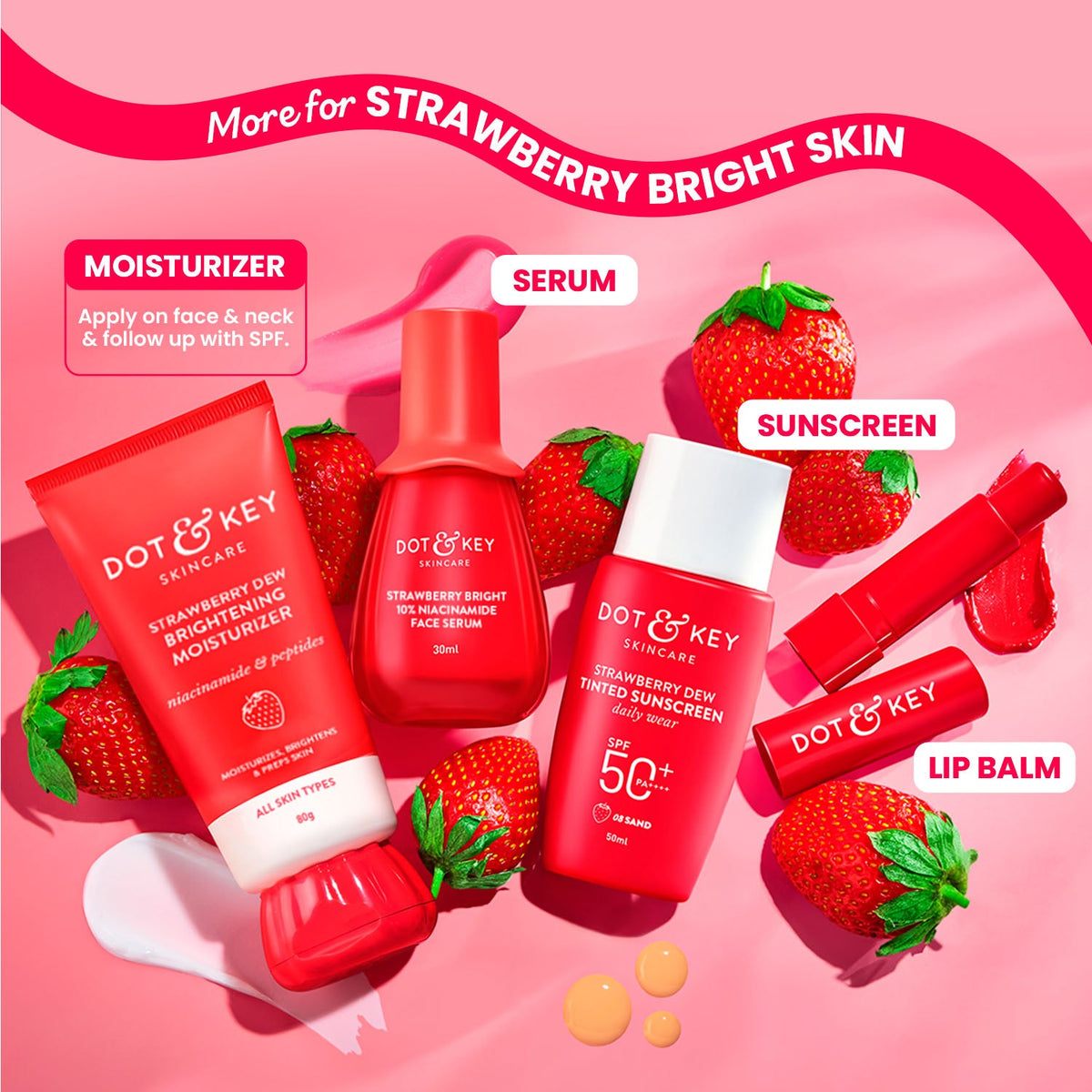 Dot & Key Strawberry Dew Do-It-All Moisturizer - 80gm