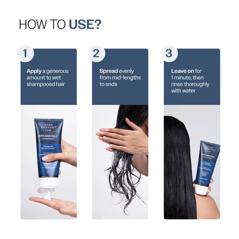 Bare Anatomy Anti-Hair Fall Conditioner with Redensyl Rosemary & Peptides
