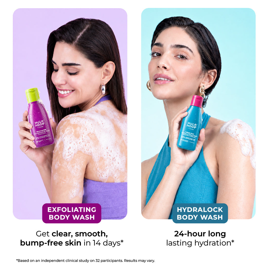 Foxtale Hula Hoop Exfoliate & Hydrate Body Wash Mini Kit