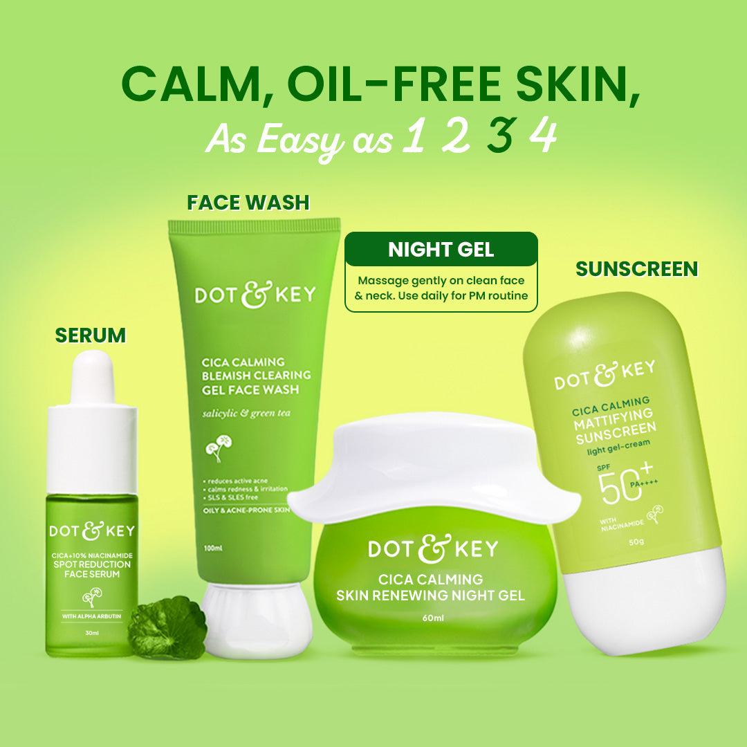 Dot & Key Cica Calming Skin Renewal Night Gel - 60ml