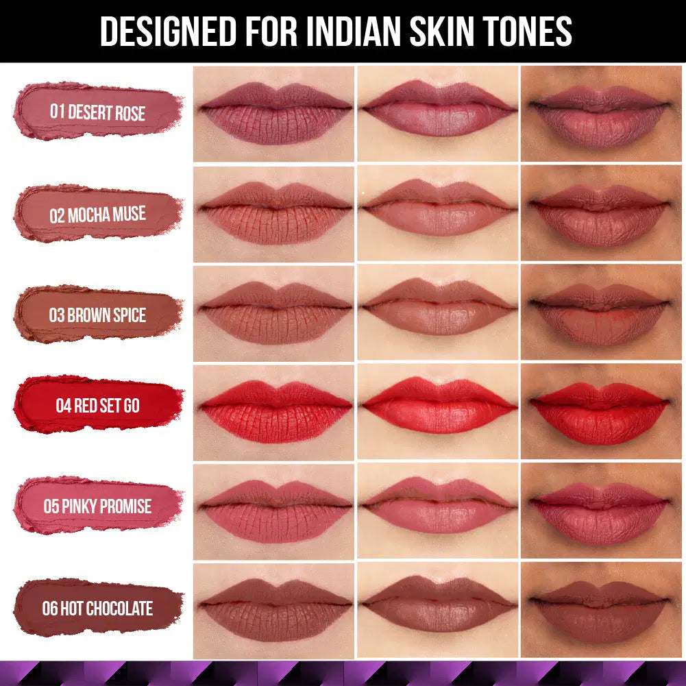 Staze Velvet Kiss Bullet Lipstick