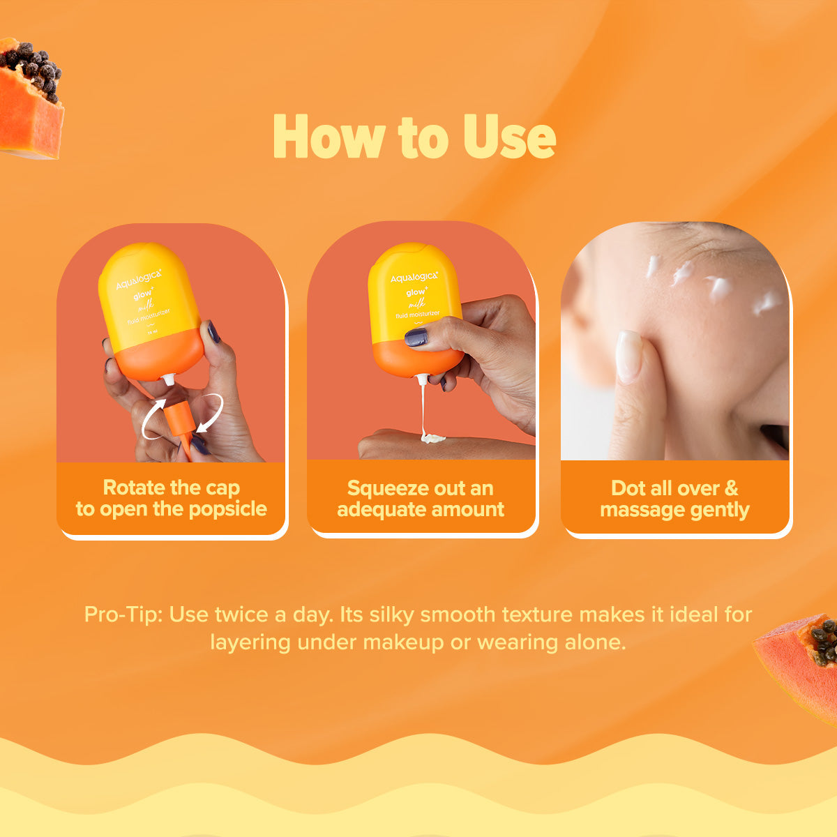 Aqualogica Glow+ Milk Fluid Moisturizer