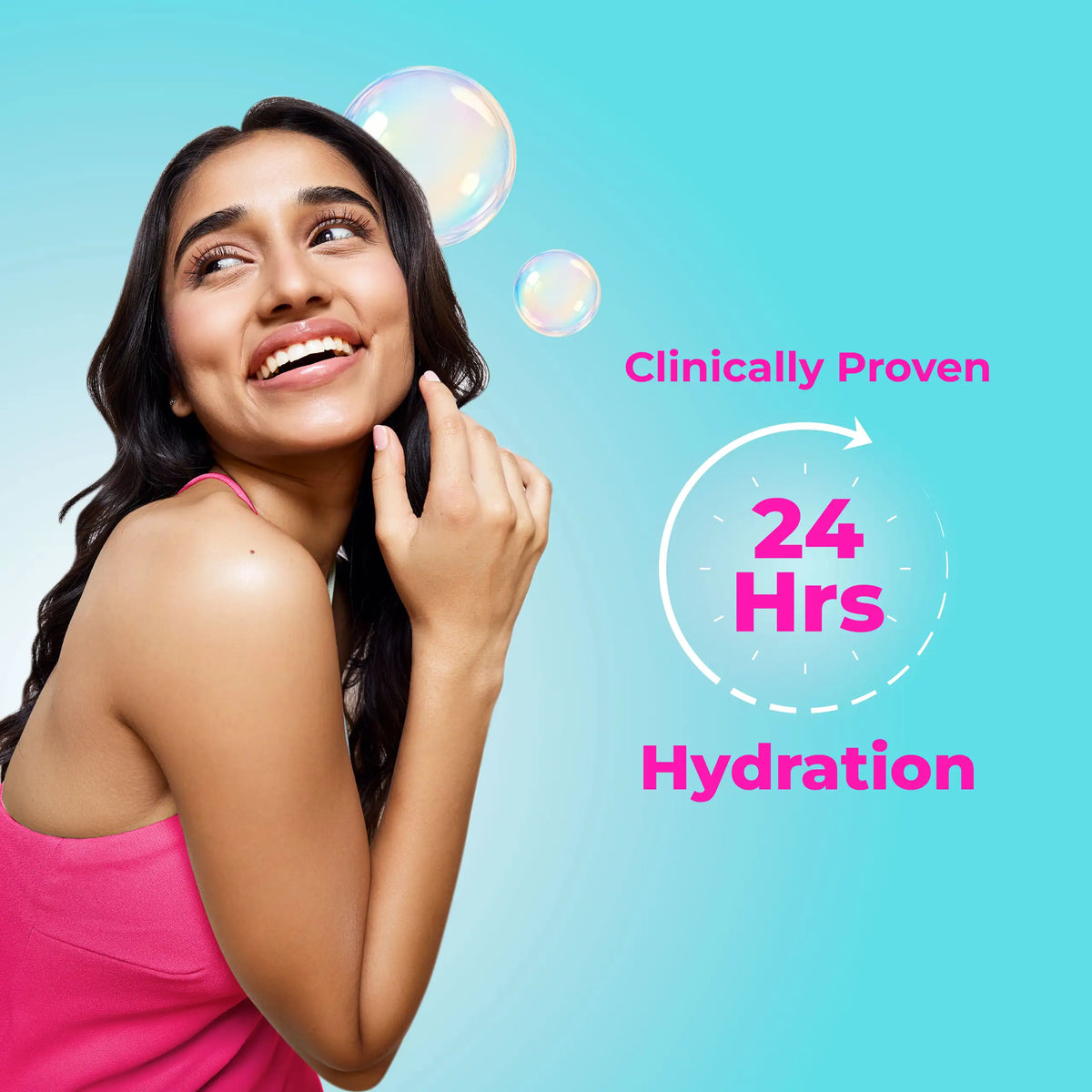 Foxtale Hula Hoop HydraLock Body Wash with Hyaluronic Acid & Cica + Hula Hoop 2% Salicylic Acid Exfoliating Body Wash Combo