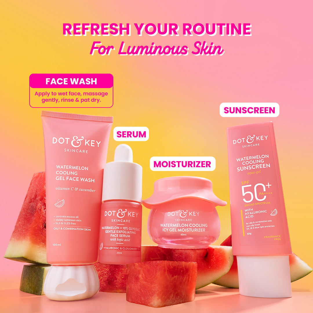 Dot & Key Watermelon & Vitamin C Gel Face Wash  - 100ml