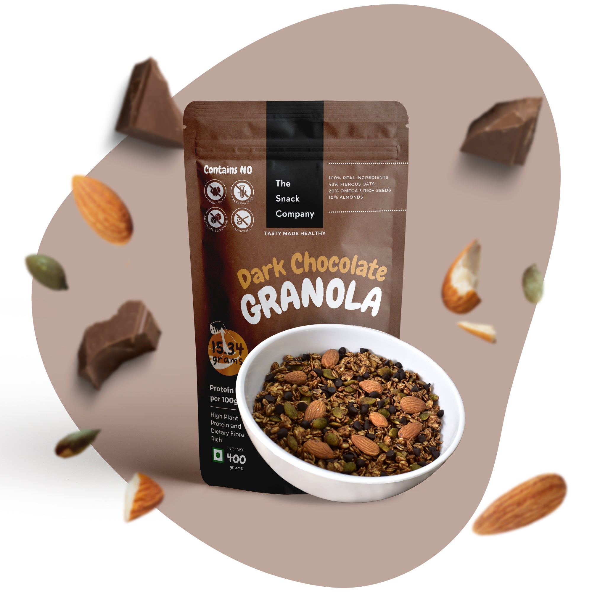 The Snack Company Dark Chocolate Granola