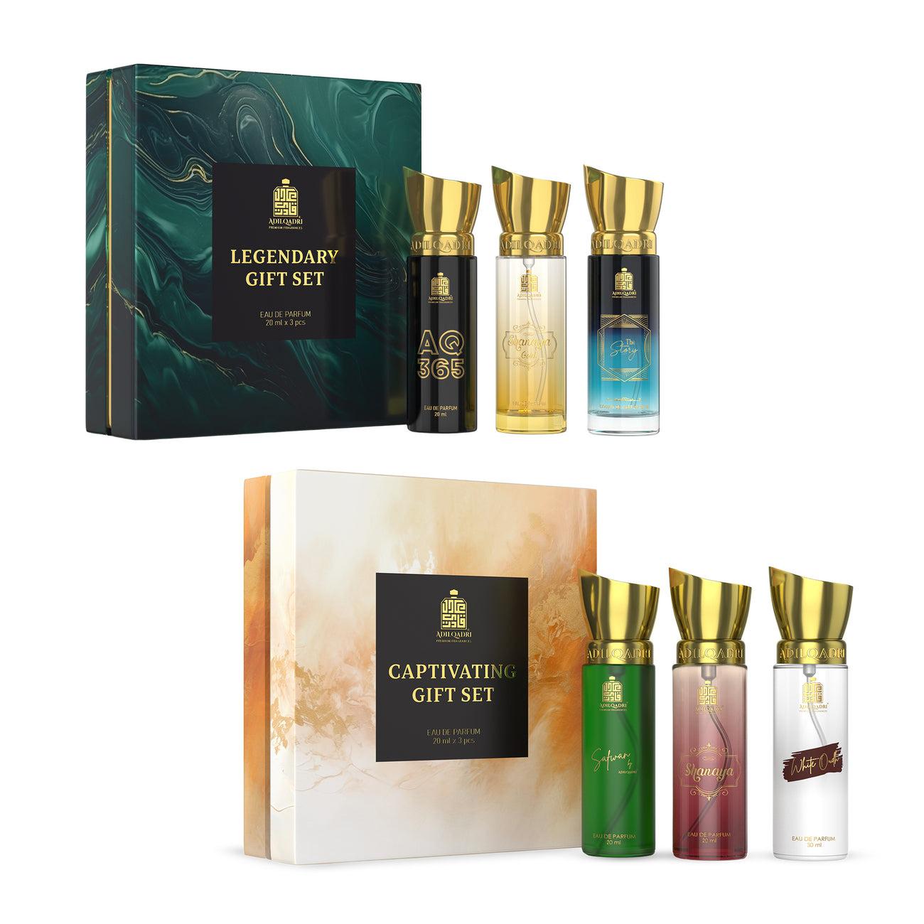 AdilQadri Captivating Trio 3 Pcs Set Of Premium Perfume Spray - Trio Combo