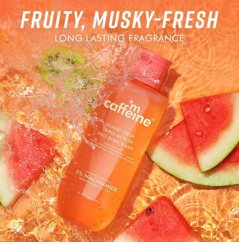 mCaffeine Ultimate Fresh & Bright Body Wash (combo)