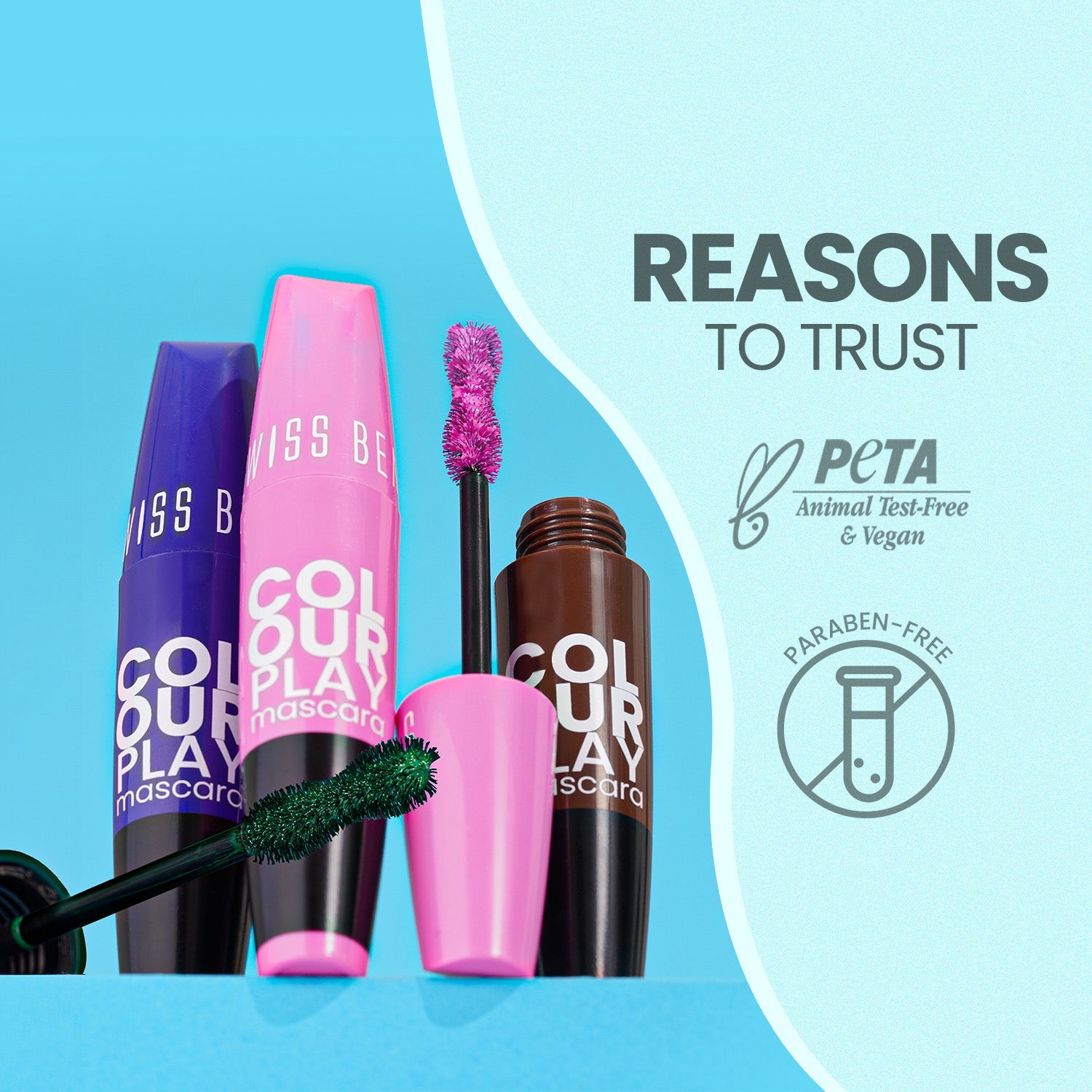 Swiss Beauty Colour Play Mascara