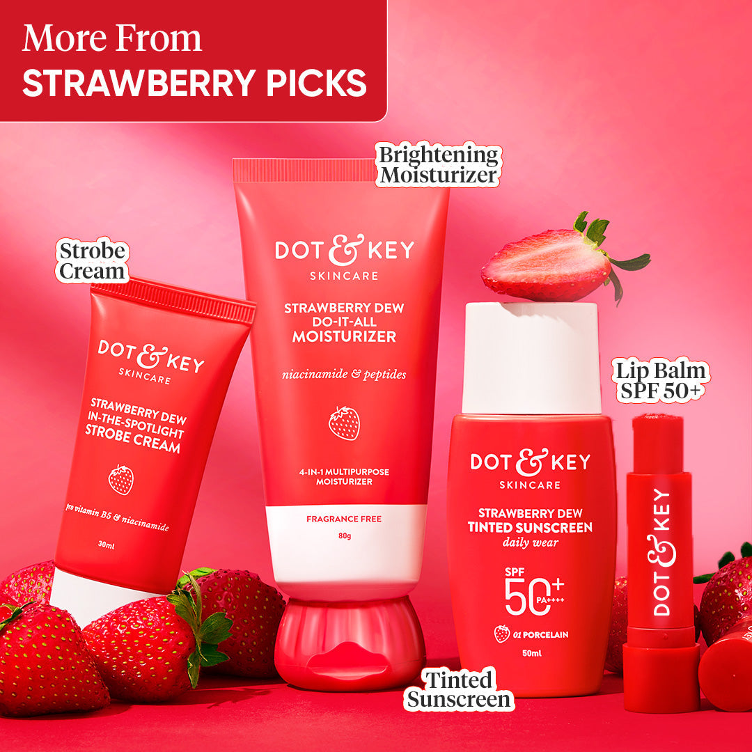 Dot & Key Strawberry + Niacinamide Moisturizer Pack of 2 - 160gm