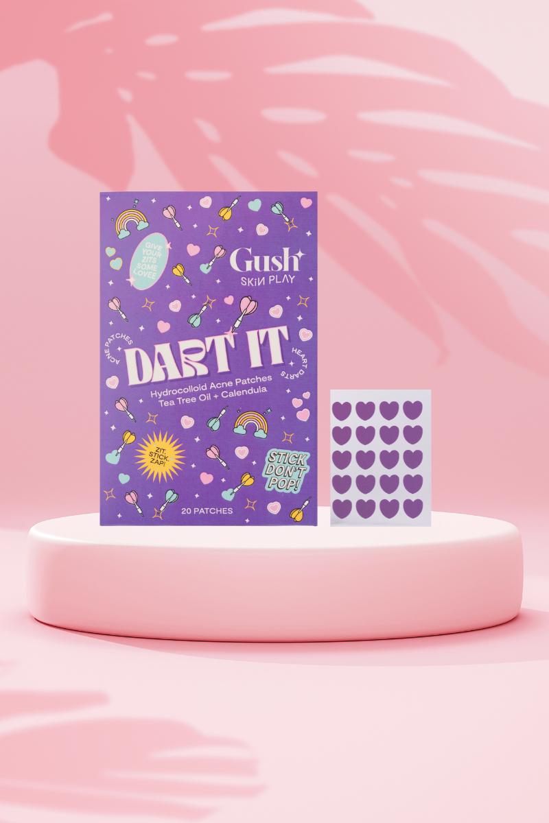 Gush Beauty Dart It Hydrocolloid Pimple Patches- Purple heart