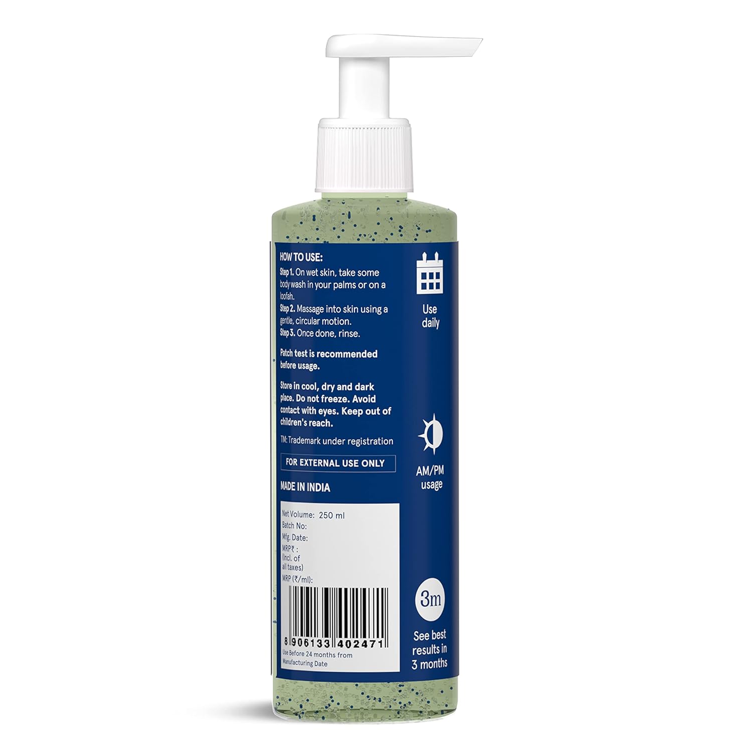 Be Bodywise 2% AHA Body Wash