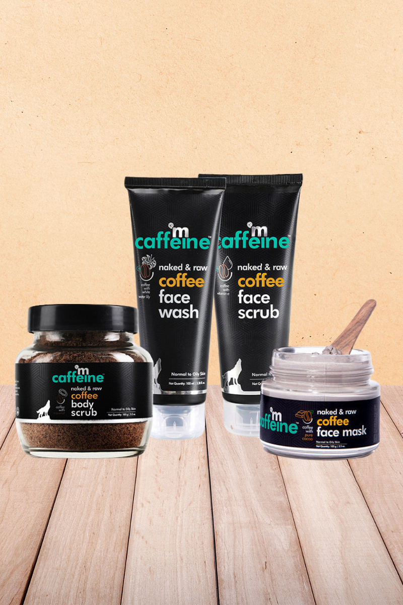 mCaffeine Raw Coffee Skin Care Kit