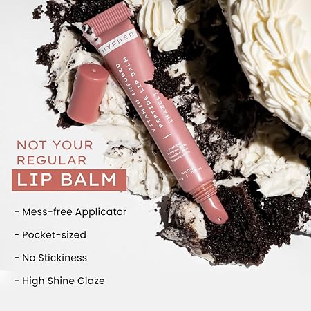 Hyphen Vitamin-Infused Peptide Lip Balm - Hazel, 10g