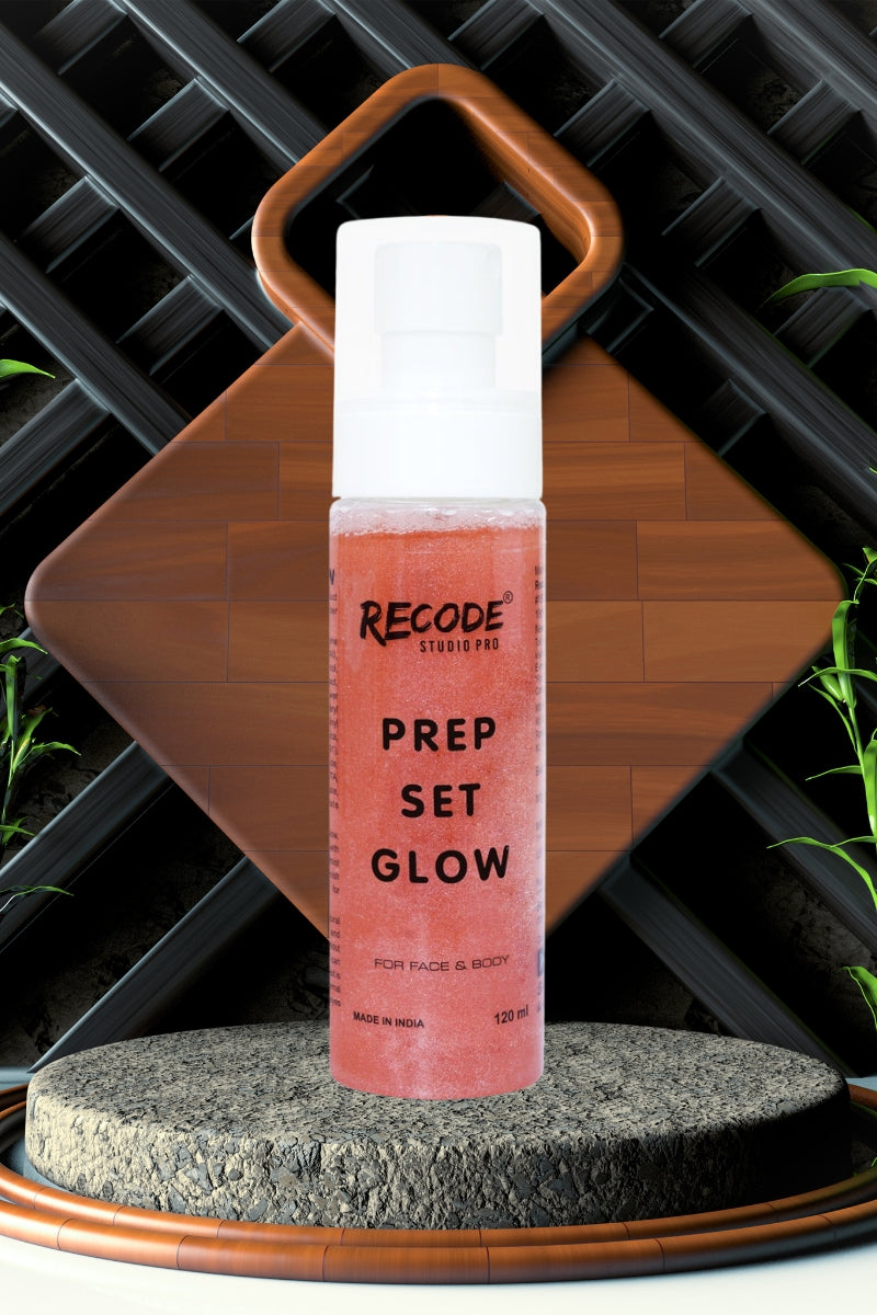 Recode Prep Set Glow-100 Ml With Pink Shimmer