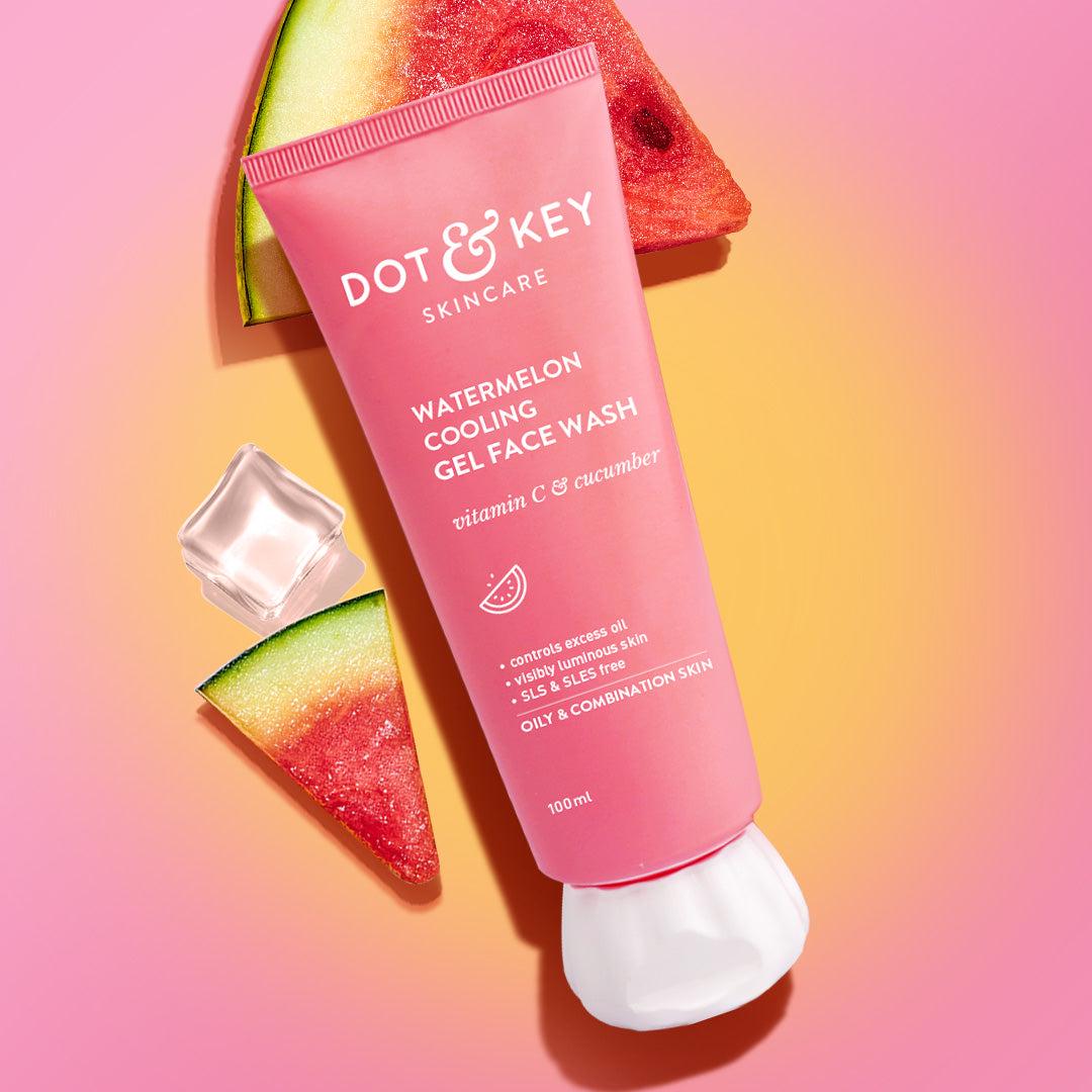 Dot & Key Watermelon Face Wash + Cooling Eye Patches