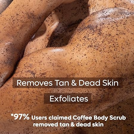 mcaffeine Exfoliating Coffee Body Scrub For Soft-Smooth Skin&Tan Removal|Unisex Body Scrub|De-Tan Bathing Scrub With Coconut Oil,Removes Dirt&Dead Skin|All Skin Types-Combo Saver Pack Of 2(200Gm)